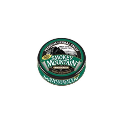 Smokey Mountain Snuff 10 Can Box (Wintergreen)