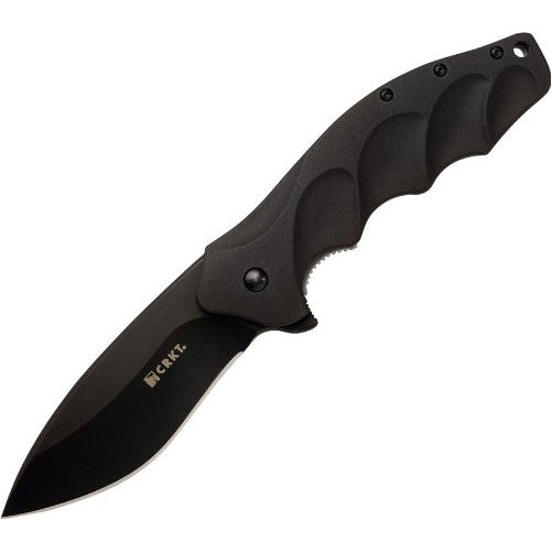 Columbia River Knife and Tool K220KKP Onion Foresight Razor Edge Knife, Black