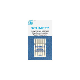 SCHMETZ Universal (130/705 H) 5 Household Sewing Machine Needles - Carded - Size 90/14