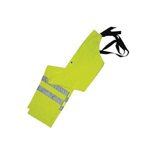 ML Kishigo 9665P Storm Stopper High-Viz Rainwear Bib, Fits Large and Extra Large, Lime