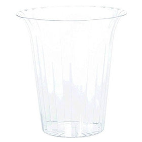 Amscan 1 Count 7-1/2" Flared Cylinder Container, Large, Clear