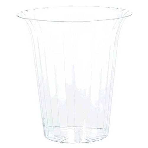 Amscan 1 Count 7-1/2" Flared Cylinder Container, Large, Clear