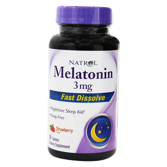 Natrol Melatonin 3mg Fst Dslv