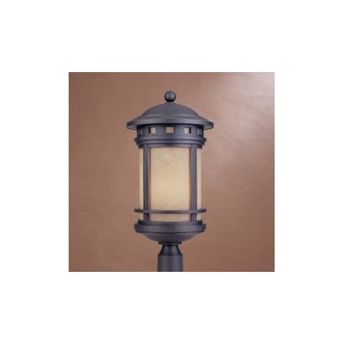 Designers Fountain 2396-AM-ORB Sedona Post Lanterns, Oil Rubbed Bronze