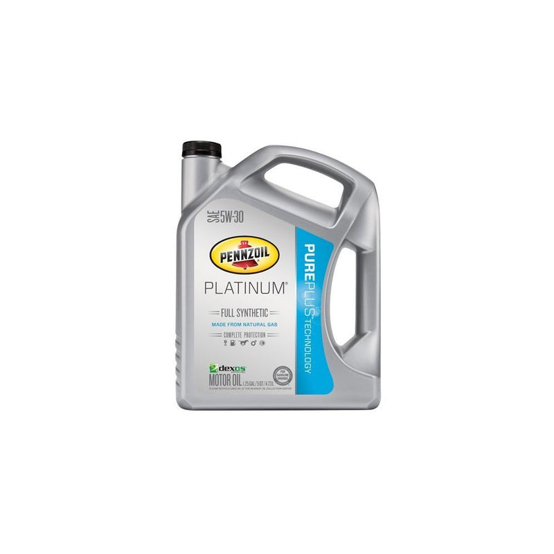 Pennzoil Platinum Full Synthetic Motor Oil 5W-30 – 5 Quart