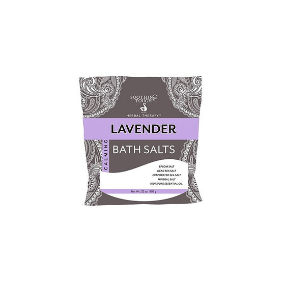 Soothing Touch W67369L32 Bath Salts Lavender, 32-Ounce