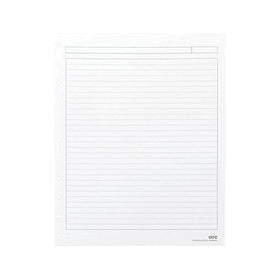 Staples Arc Notebook Filler Paper, Letter-size, Narrow-Ruled, White, 8 1/2" x 11", 50 Sheets