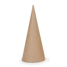 Bulk Buy: Darice DIY Crafts Paper Mache Open Bottom Cone 7 x 3 inches (3-Pack) 2873-310