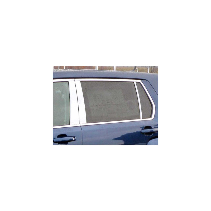 QAA FITS TERRAIN 2010-2017 GMC (6 Pc: Stainless Steel Pillar Post Trim Kit, 4-door, SUV) PP50276