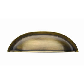 3 in. Williamsburg Satin Dover Cabinet Cup Pull (Set of 10)