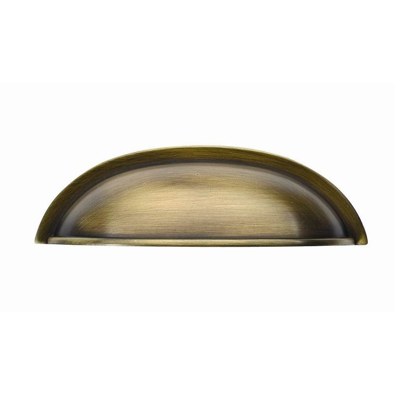 3 in. Williamsburg Satin Dover Cabinet Cup Pull (Set of 10)
