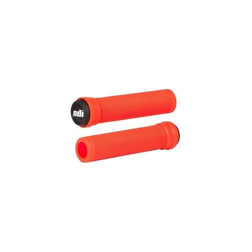 ODI Soft Longneck Flangeless Fire Red Bicycle Grips