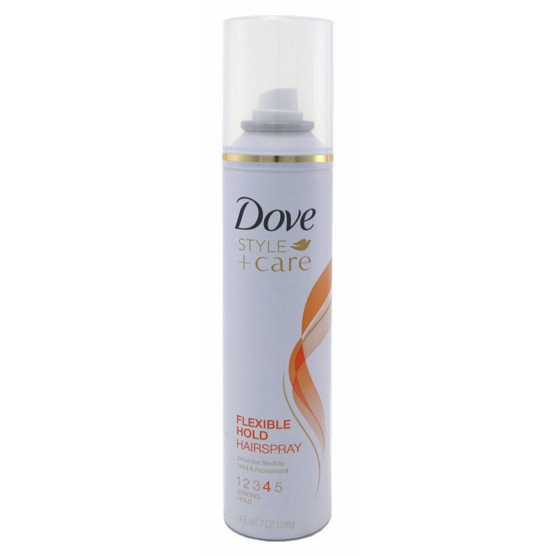 Dove Style Care Flexible Hold Hairspray, Strong Hold 7 oz (Pack of 2)