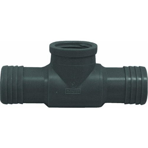 Genova Products 351484 Combination Tee (I x F) Pipe Fitting, 1 1/4" x 1 1/4" x 1"