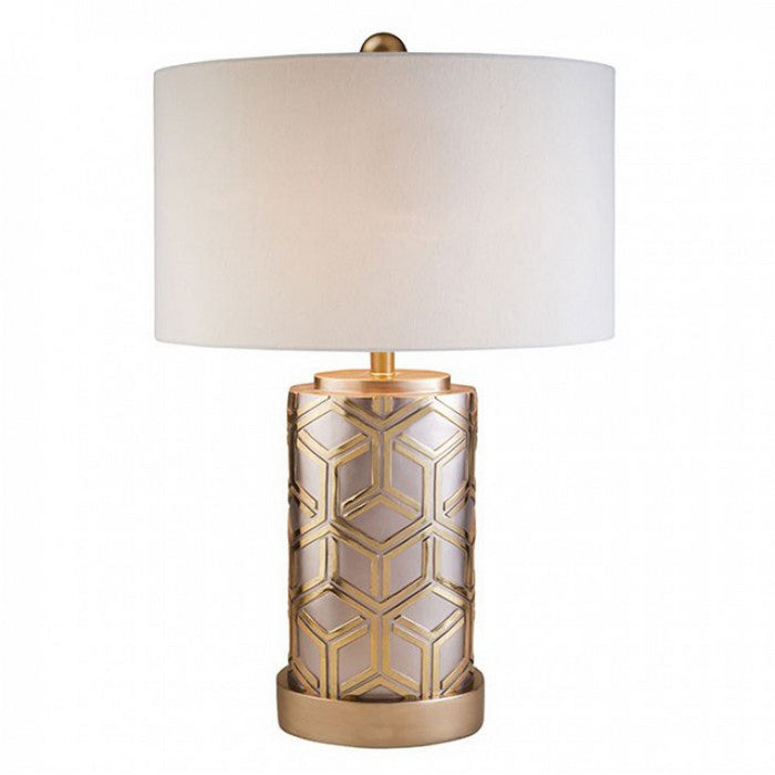 Mea Traditional Rose Gold Table Lamp