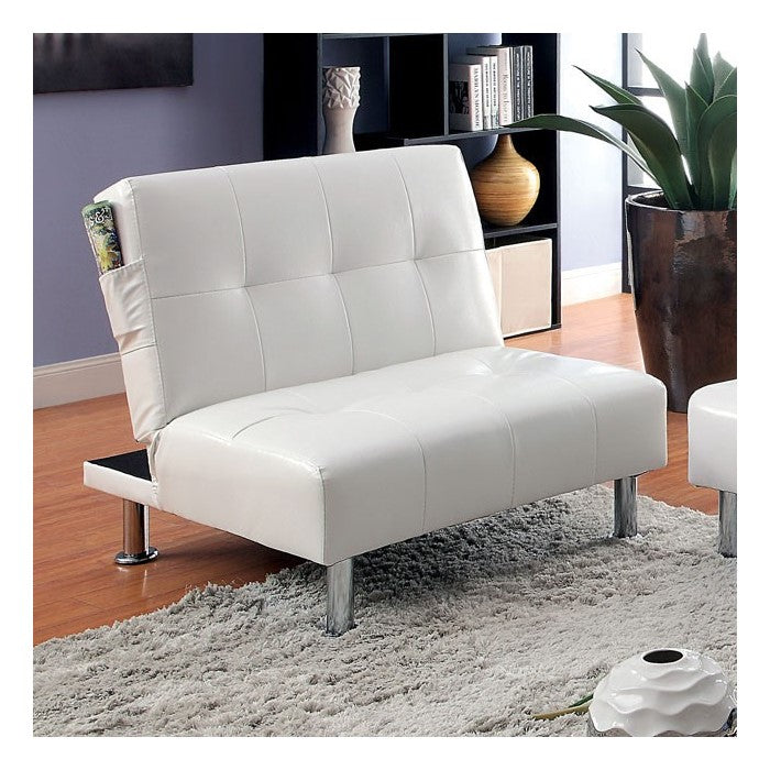 Bulle Contemporary Chair, White