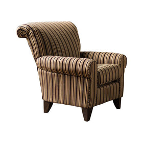 Arklow Contemporary Chair, Stripes Pattern