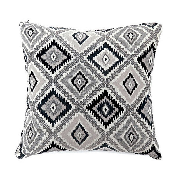 Deamund Contemporary Pillow, Set of 2, Small, Black