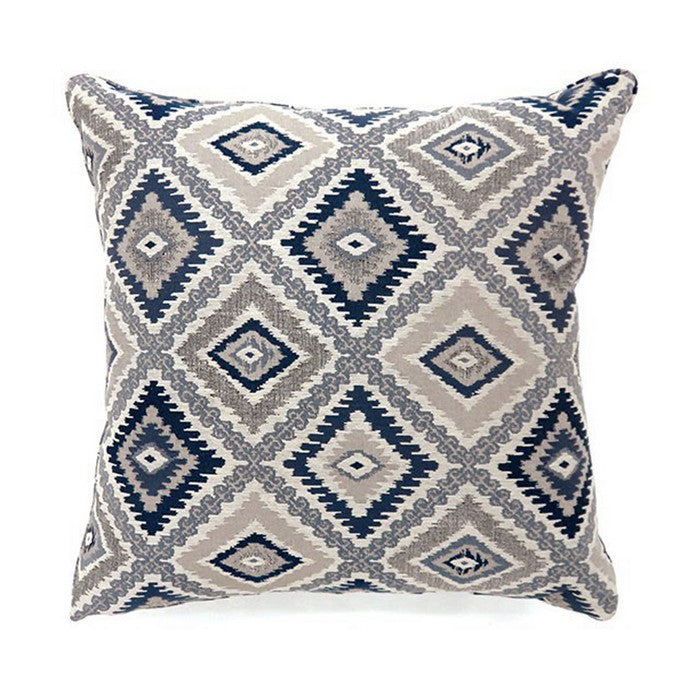 Deamund Contemporary Pillow, Set of 2, Small, Blue