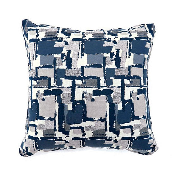 Concrit Contemporary Pillow, Small Set of 2, Blue