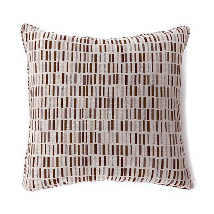 Pianno Contemporary Pillow, Large Set of 2, Brown