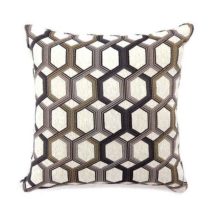 Comney Contemporary Pillow, Set of 2, Large, Gray