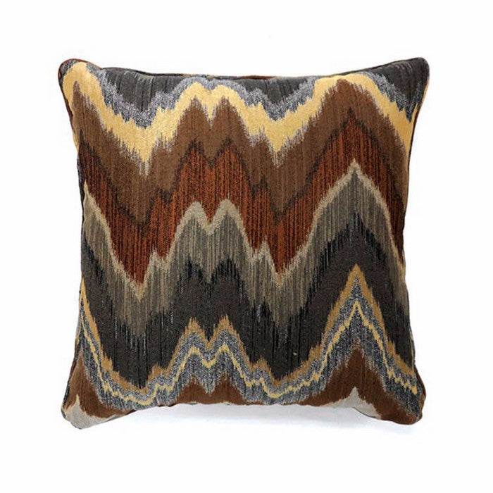 Seismy Contemporary Pillow, Multicolor, Set of 2, Large