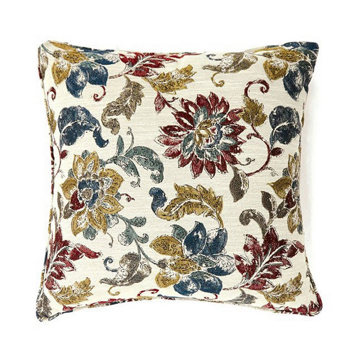 Florra Contemporary Pillow, Multicolor, Set of 2, Large