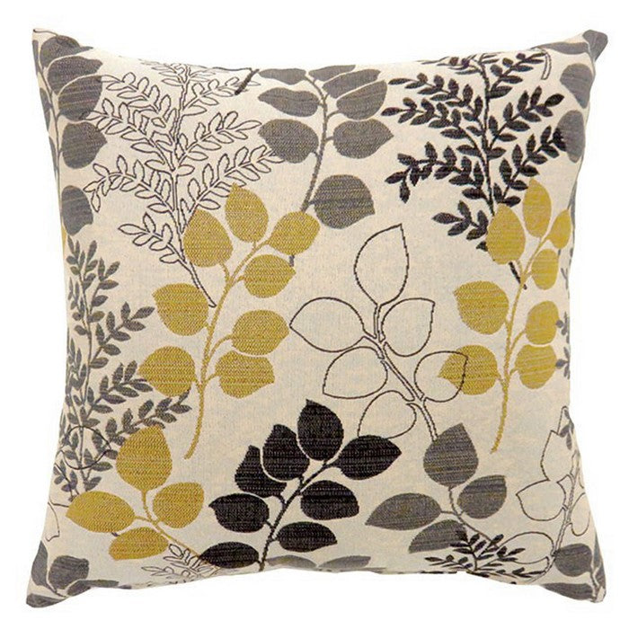 JILL Contemporary Big Pillow With fabric, Multicolor Finish, Set of 2