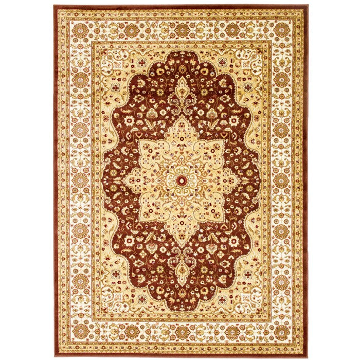 Altay Contemporary Area Rug, Chocolate