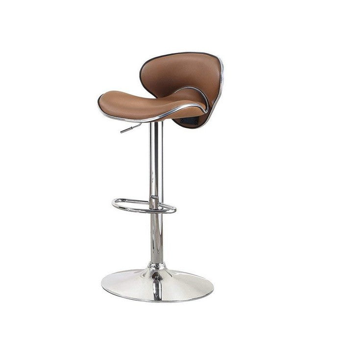 Kossi Contemporary Kossi Bar Stool, Camel