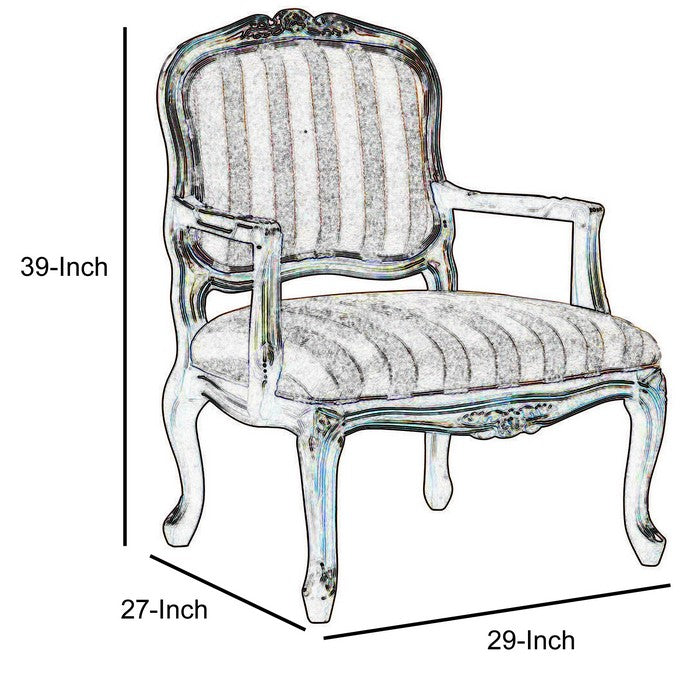 Burnaby Traditional Occasional Chair, Antique Oak