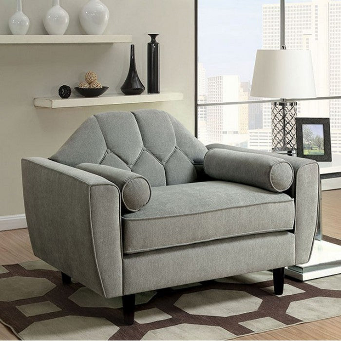Ester Contemporary Chair, Gray