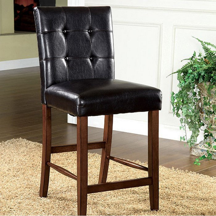 Rockford I Contemporary Pub Chair, Dark Oak, Set Of 2