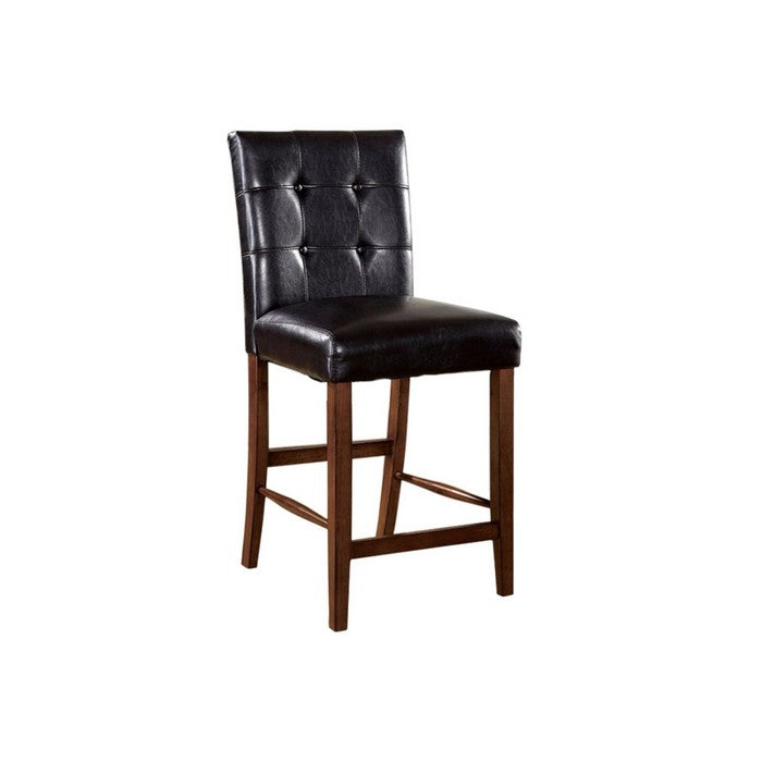 Rockford I Contemporary Pub Chair, Dark Oak, Set Of 2