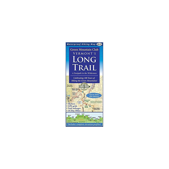 Vermont's Long Trail: Map