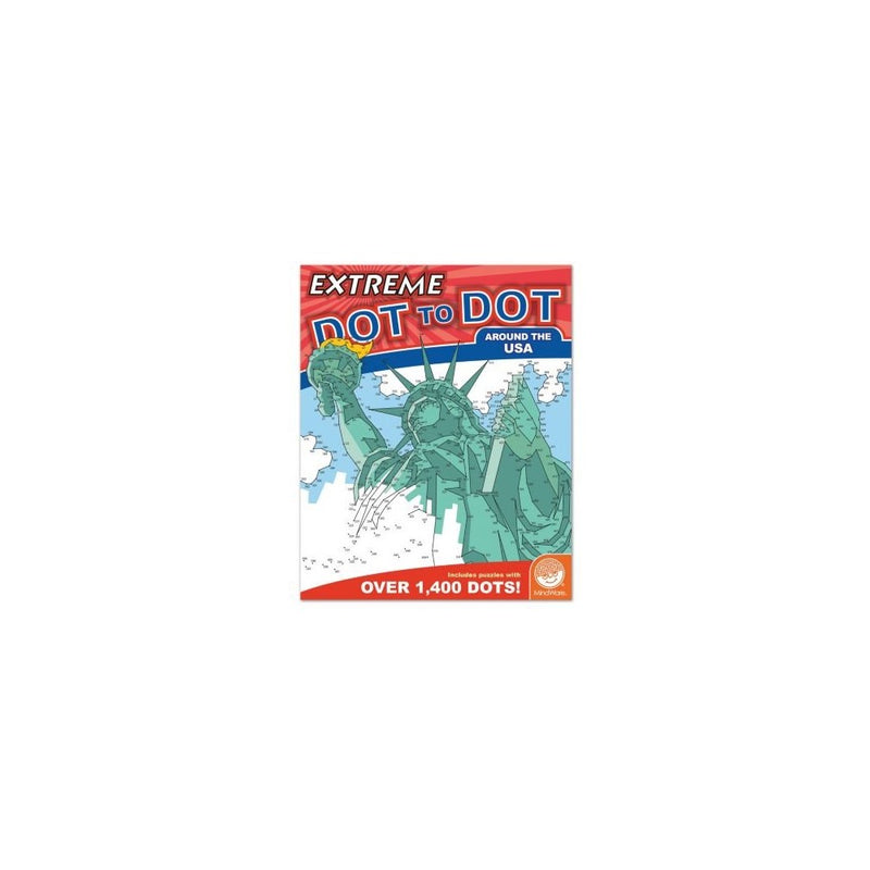 MindWare Extreme Dot to Dot Around The USA Puzzle