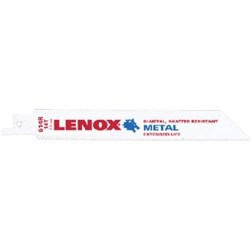 LENOX 20564-614R 6" 14TPI Metal Cutting Reciprocating Saw Blade, Pack of 5