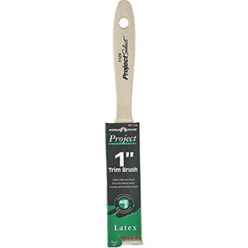 Linzer 1-Inch Poly Paint Brush for Latex Paint