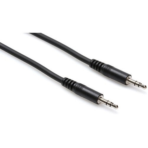 Hosa CMM-103 3.5 mm TRS to 3.5 mm TRS Stereo Interconnect Cable, 3 feet