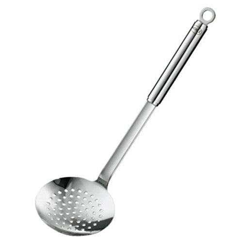 Rösle Stainless Steel Skimmer Ladle, Round Handle, 4-Ounce