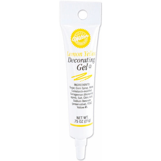 Wilton Gel Tube, Lemon Yellow