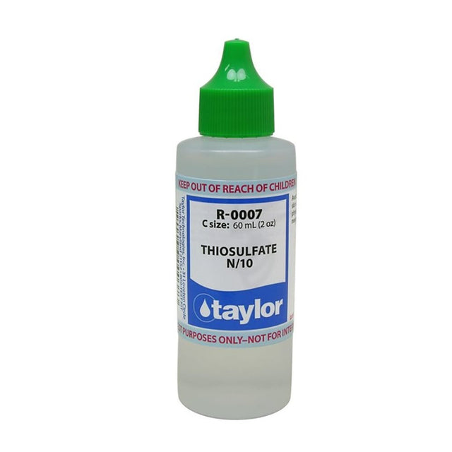 Taylor Technologies R-0007-C Thiosulfate No.7 N/10 2 OZ