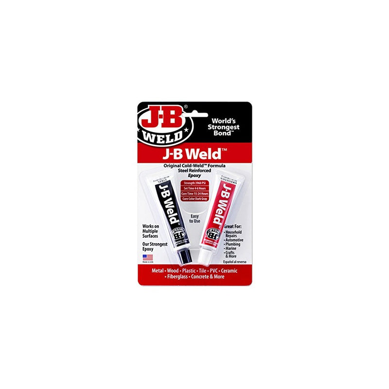 J-B Weld 8265S Original Cold-Weld Steel Reinforced Epoxy - 2 oz.