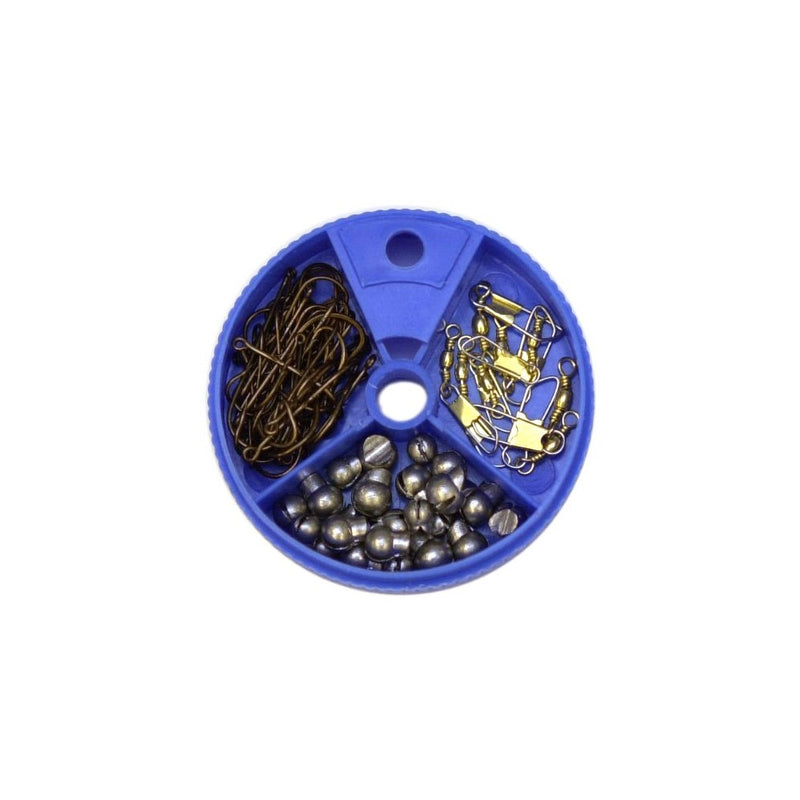 Eagle Claw 05010H-001 75Pc Tool Asst Hook/Swivel/Sinker Asst