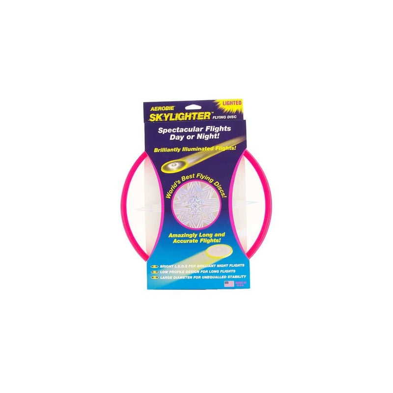 Aerobie Skylighter L.E.D. Lighted Flying Disc (colors and styles may vary)