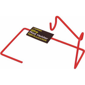 HT Enterprises Tall Wire Rod Holder, Blaze Orange