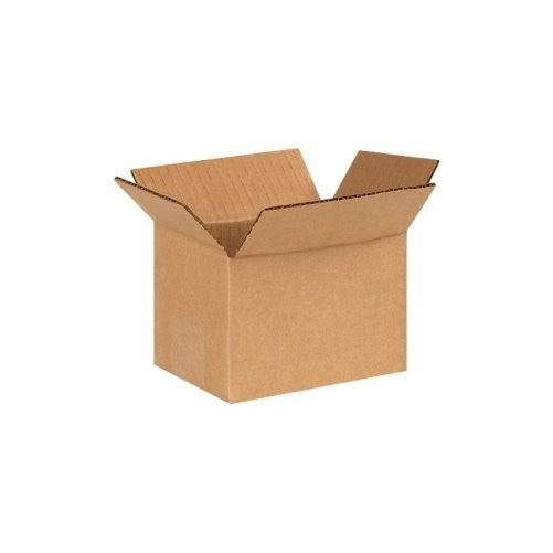 Box Partners 644 Corrugated Boxes, 6" x 4" x 4" - 25 each per Bundle