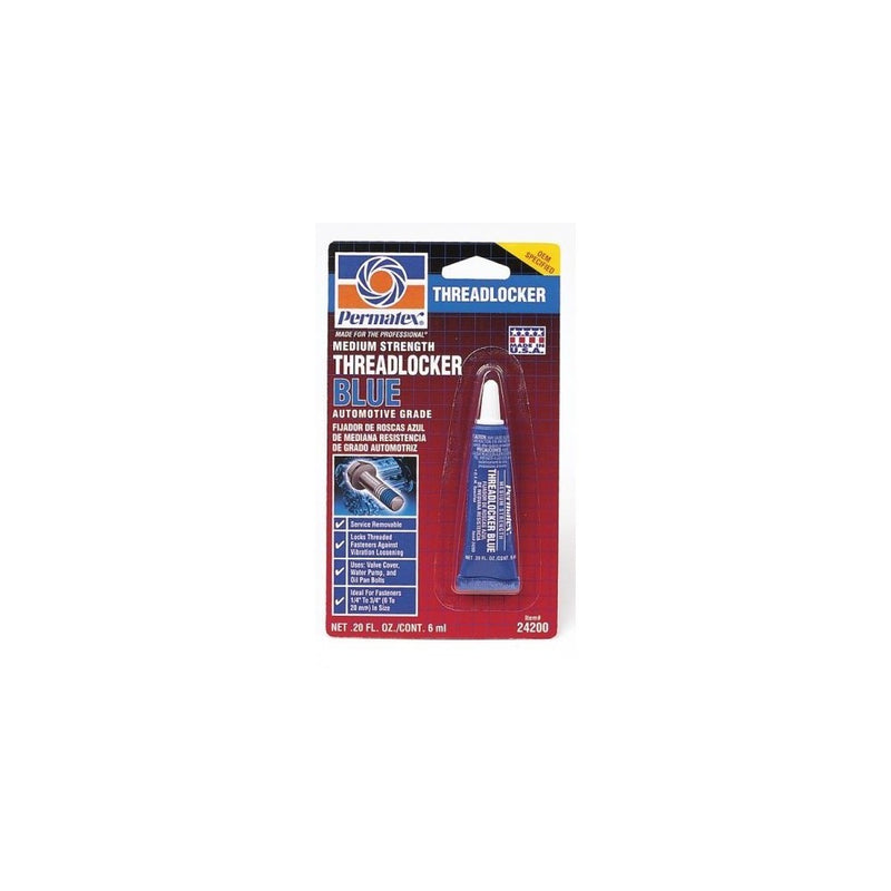 Permatex 24200 6 ml Blue Medium Strength Threadlocker