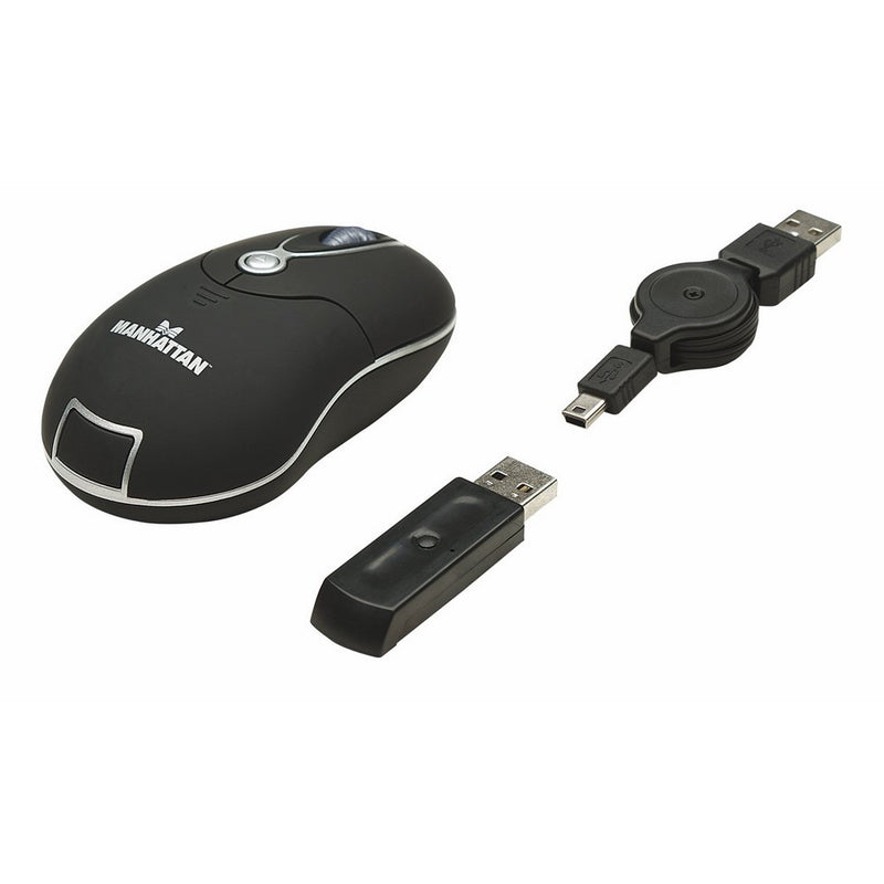 Manhattan Products Wireless Optical Mini Mouse